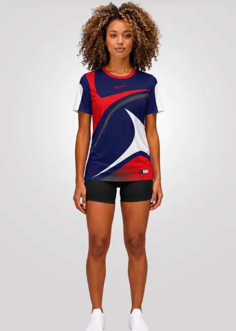 Camiseta Aeroflex Dry Fit Feminina Treino Proteção UV Motion Orbit