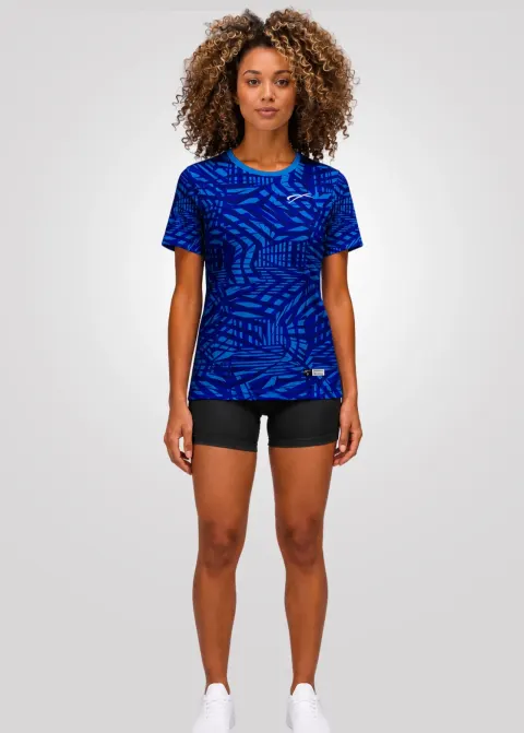 Camiseta Aeroflex Dry Fit Feminina Treino Proteção UV Phantom Matrix