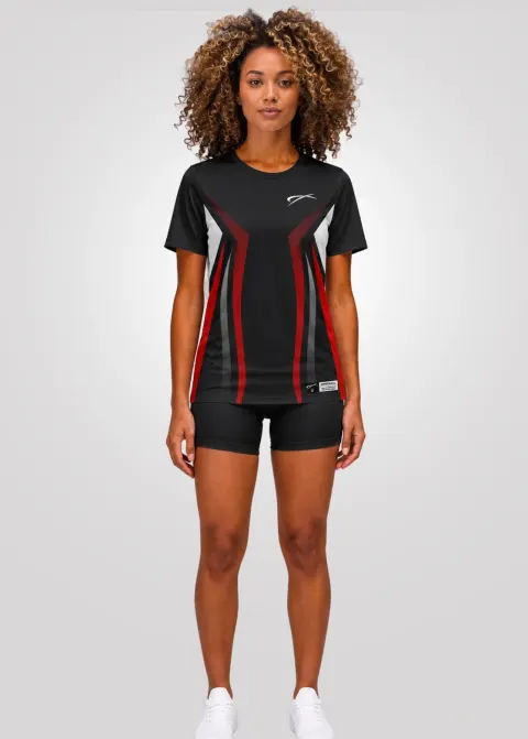 Camiseta Aeroflex Dry Fit Feminina Treino Proteção UV Velocity Vector