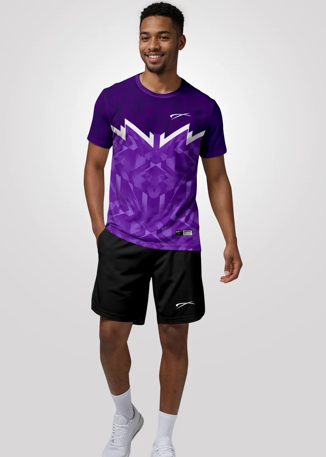 Camisa de Treino Unissex em Aeroflex - Branco