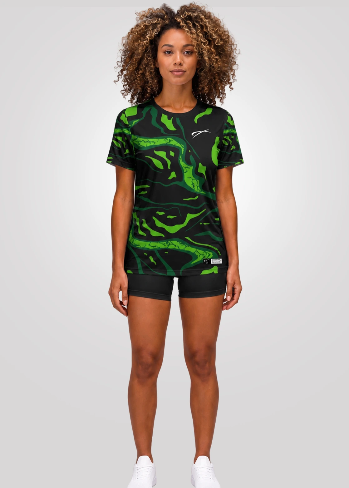 Camiseta Aeroflex Dry Fit Feminino Treino Proteção UV Motion Vortex