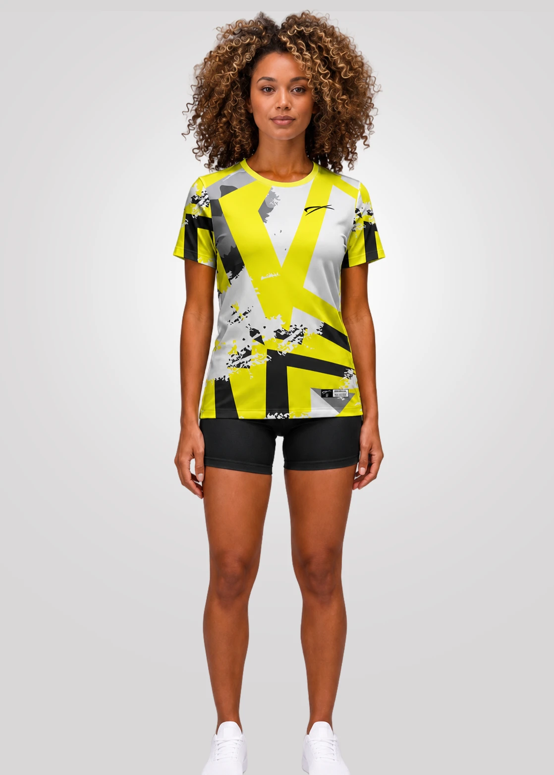 Camiseta Aeroflex Dry Fit Feminina Treino Proteção UV Storm Voltage