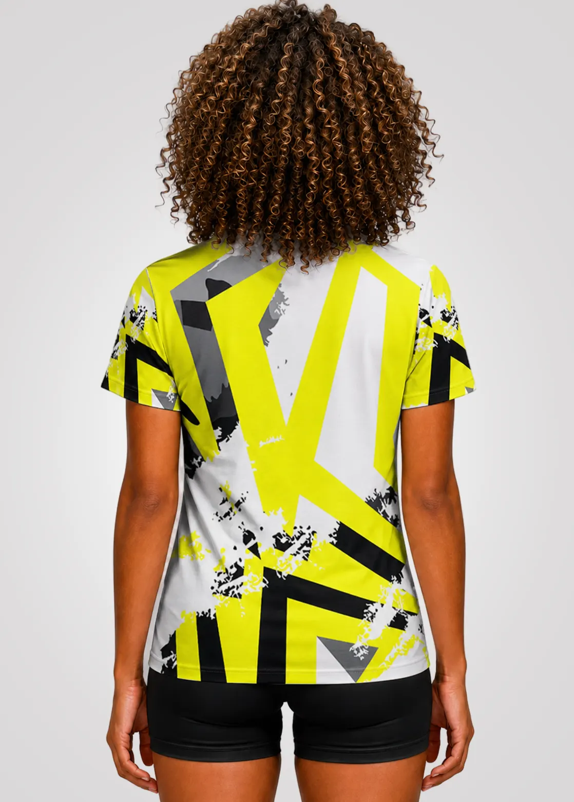 Camiseta Aeroflex Dry Fit Feminina Treino Proteção UV Storm Voltage - Branco