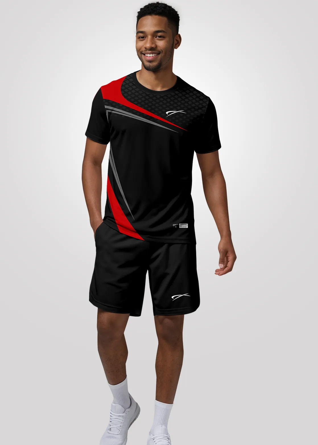 Camiseta Aeroflex Dry Fit Masculina Treino Proteção UV Velocity Strike - Branco
