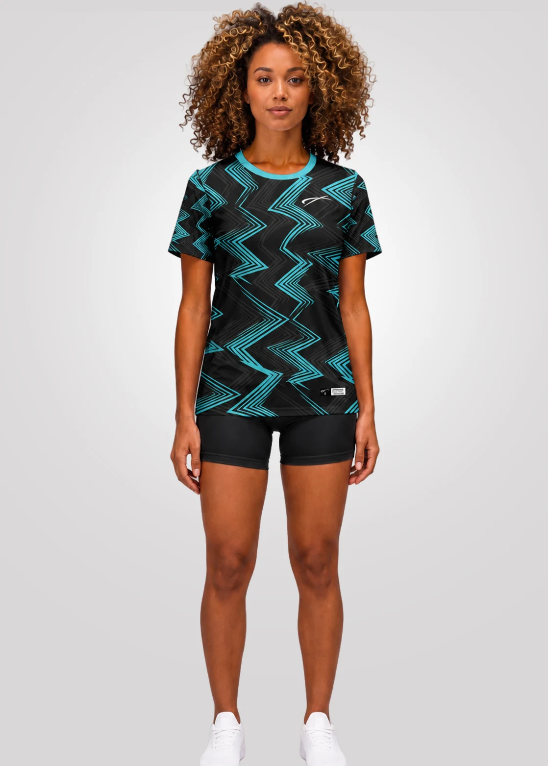 Camiseta Aeroflex Dry Fit Feminina Treino Proteção UV Storm Circuit
