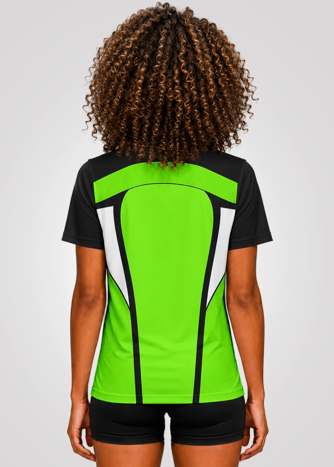 Camiseta Aeroflex Dry Fit Feminina Treino Proteção UV Phantom Lime - Branco