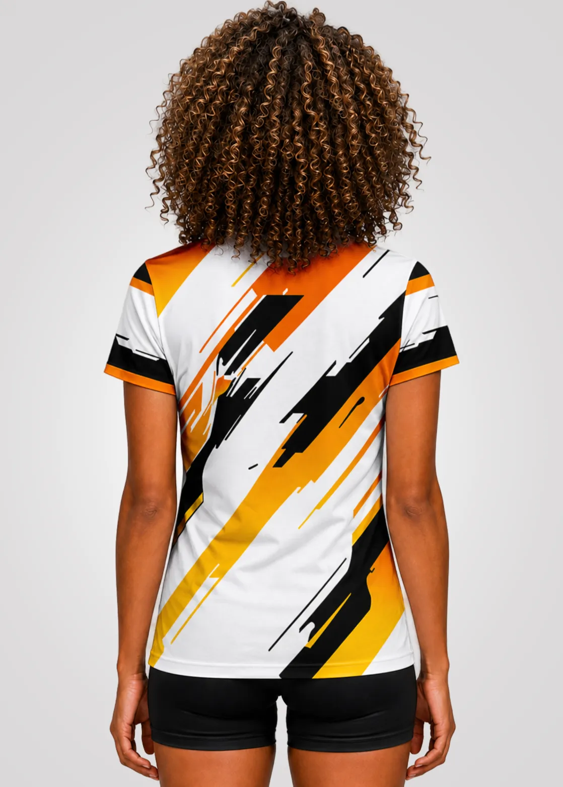 Camiseta Aeroflex Dry Fit Feminina Treino Proteção UV Velocity Blaze - Branco
