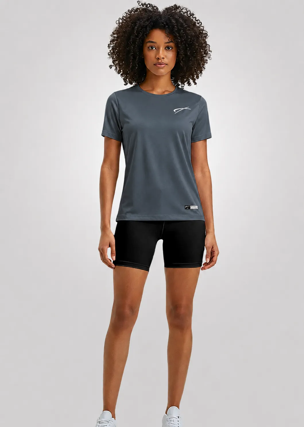 Camiseta Poliamida Crepe Feminina Treino