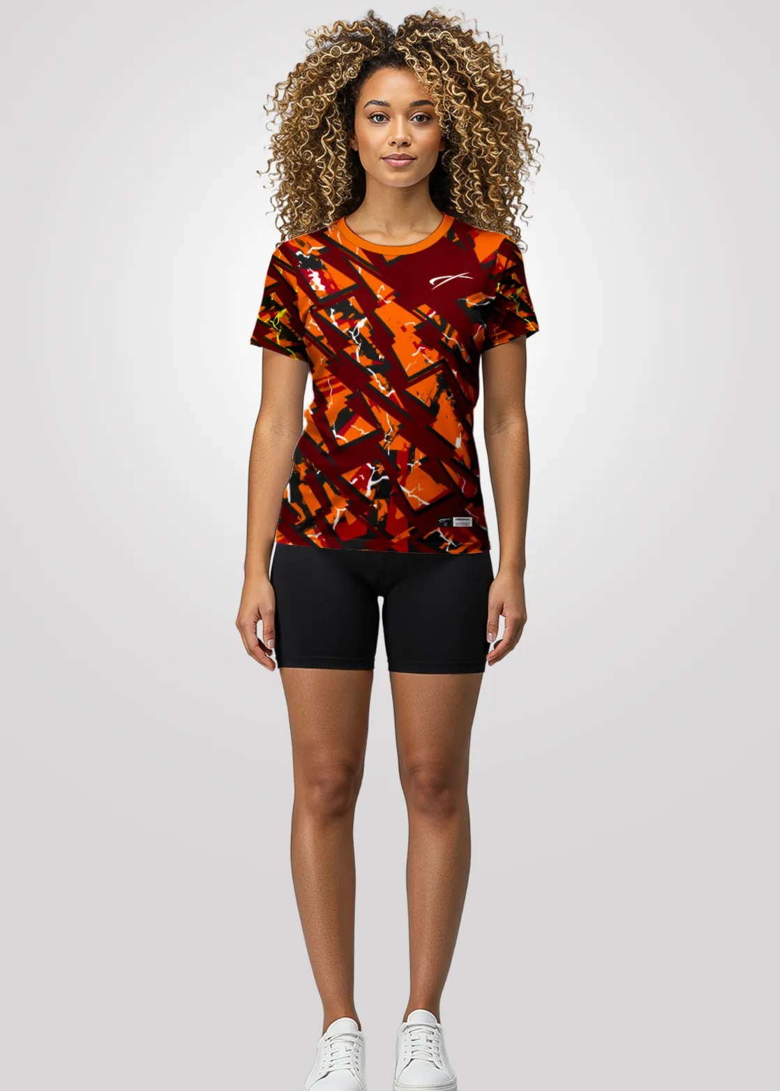 Camisa de Treino Unissex em Aeroflex - Laranja