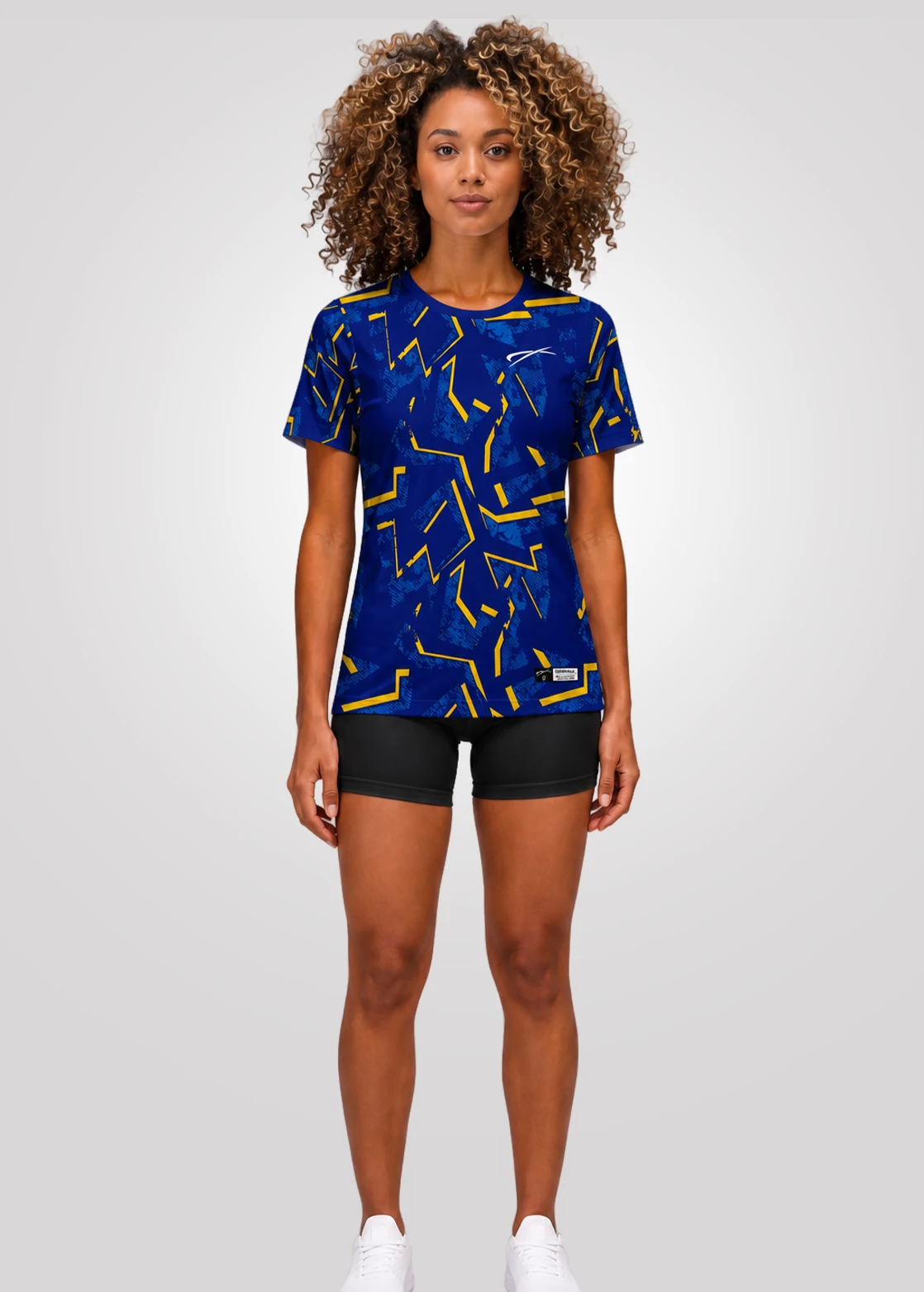 Camiseta Aeroflex Dry Fit Feminina Treino Proteção UV Pulse Sparks