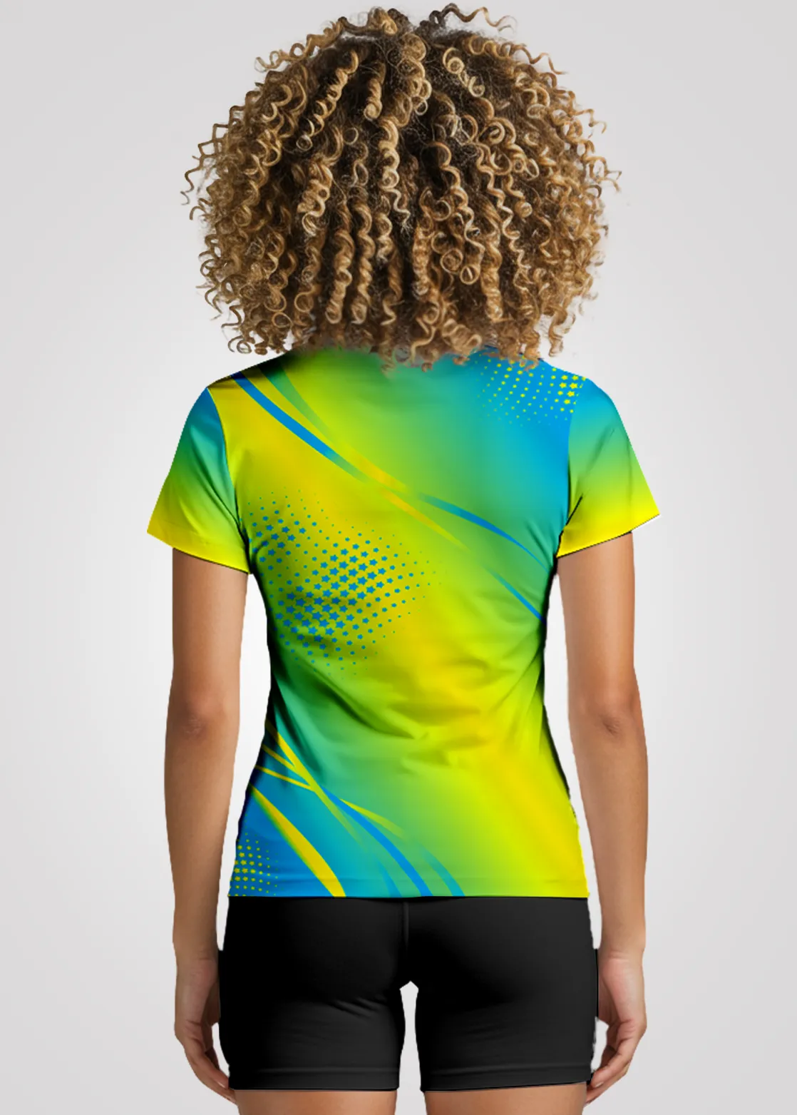 Camisa de Treino Unissex em Aeroflex - Azul