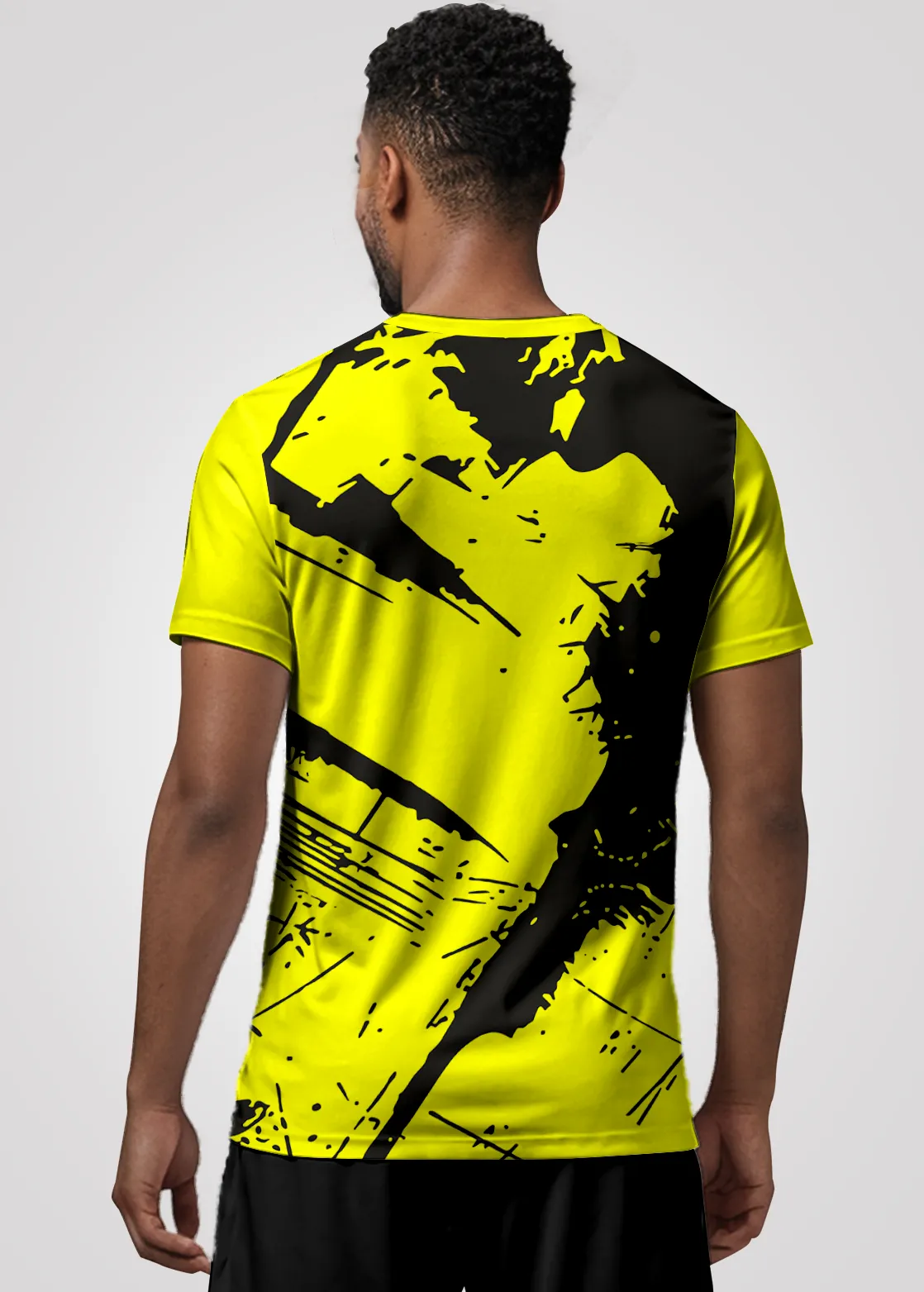 Camisa de Treino Unissex em Aeroflex - Amarelo
