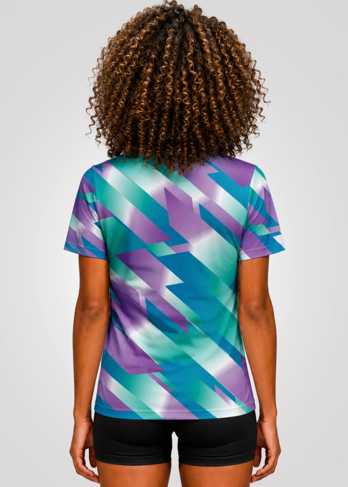 Camiseta Aeroflex Dry Fit Feminina Treino Proteção UV Phantom Prism - Branco