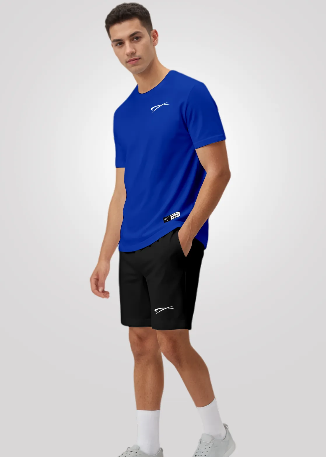 Camiseta Poliamida Crepe Masculina Treino
