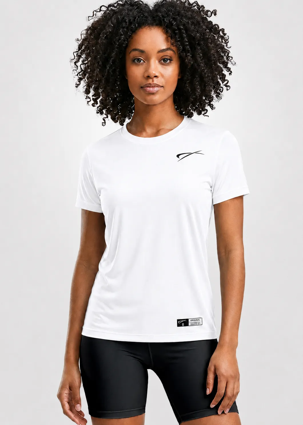 Camiseta Poliamida Crepe Feminina Treino