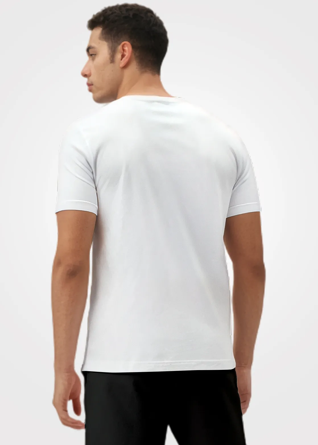 Camiseta Poliamida Crepe Masculina Treino - Branco