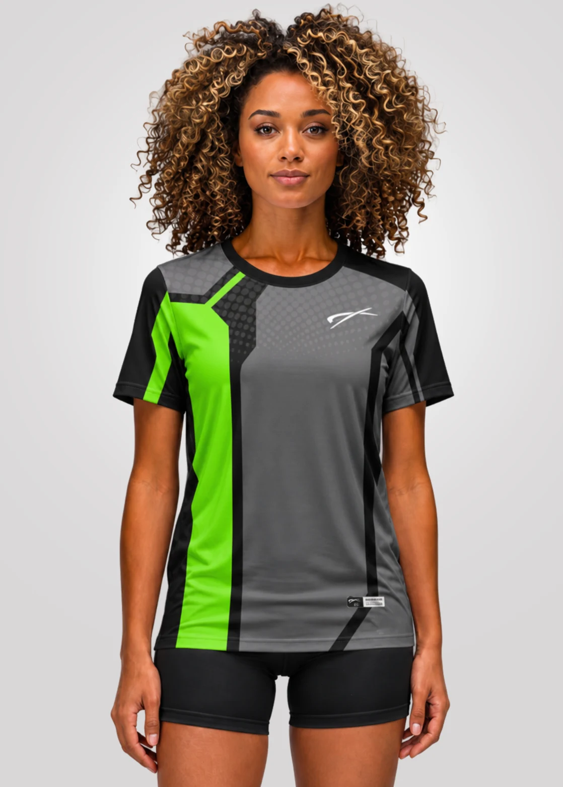 Camiseta Aeroflex Dry Fit Feminina Treino Proteção UV Phantom Volt - Branco