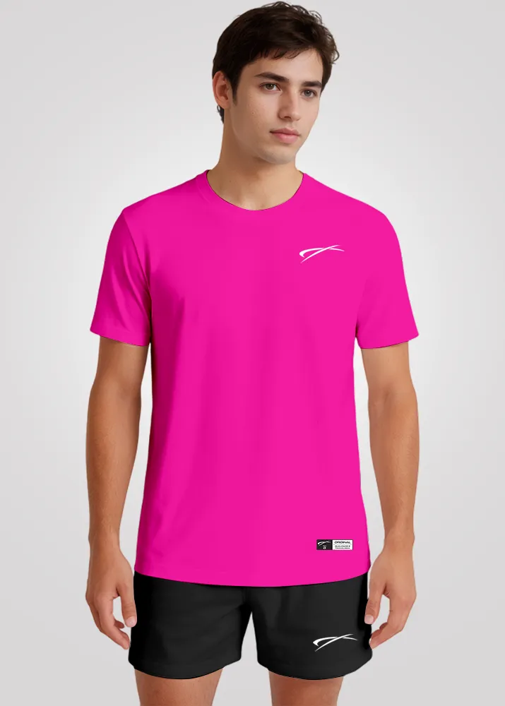 Camiseta Poliamida Furadinha Masculina Treino