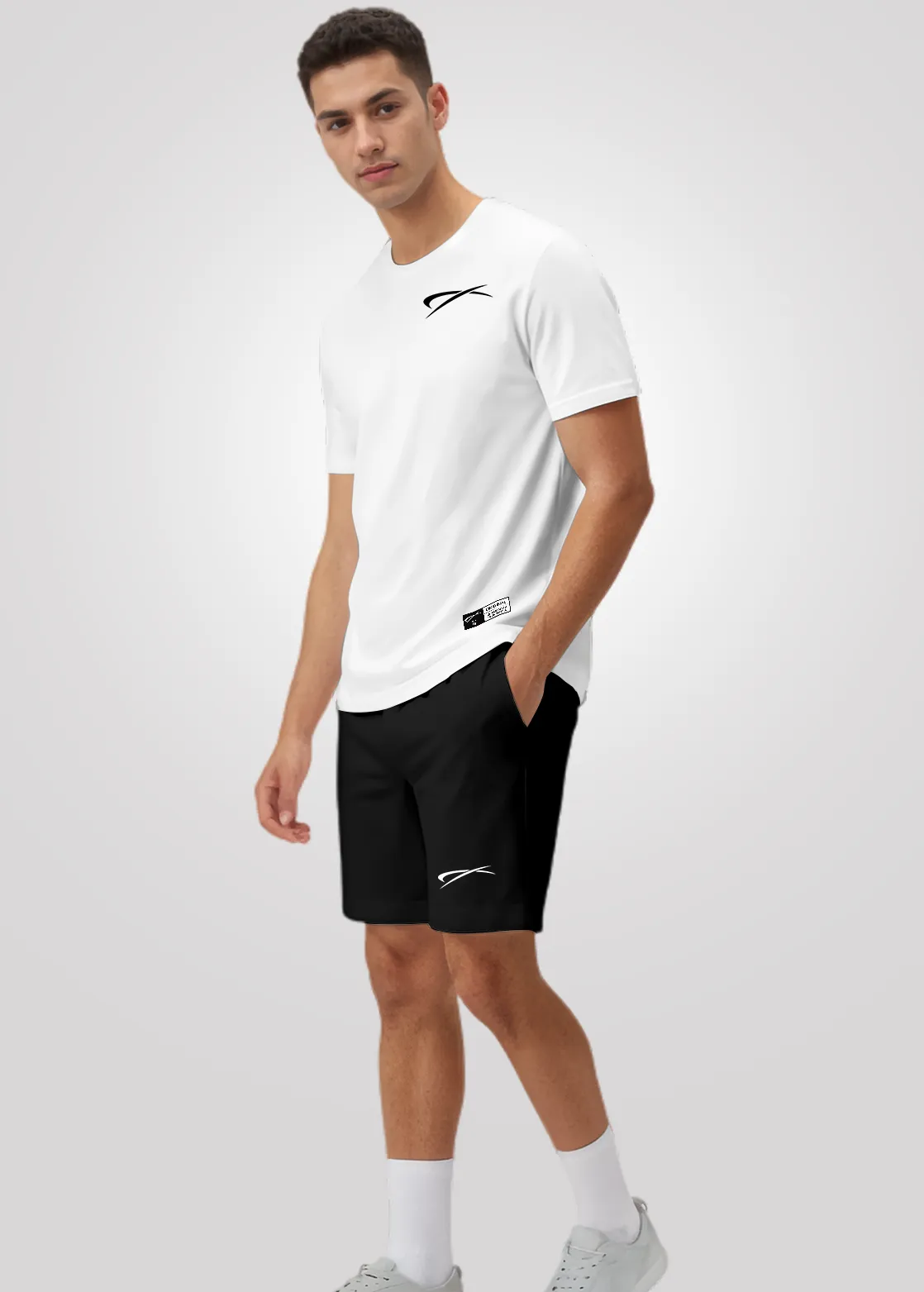 Camiseta Poliamida Crepe Masculina Treino