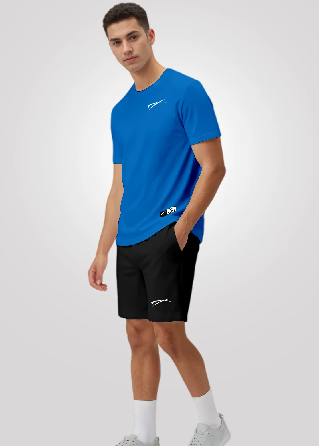 Camiseta Poliamida Crepe Masculina Treino
