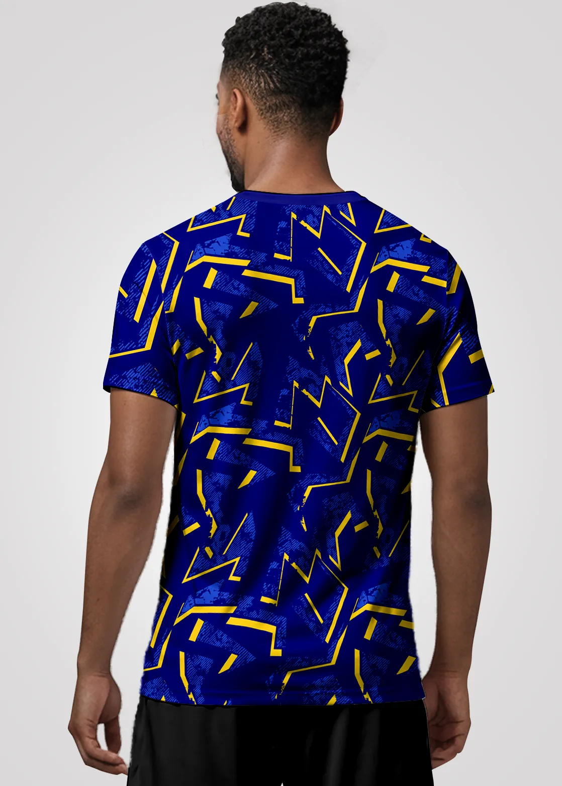 Camisa de Treino Unissex em Aeroflex - Azul escuro