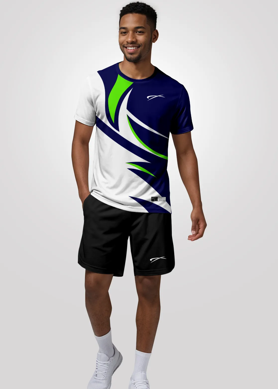 Camisa de Treino Unissex em Aeroflex - Branco