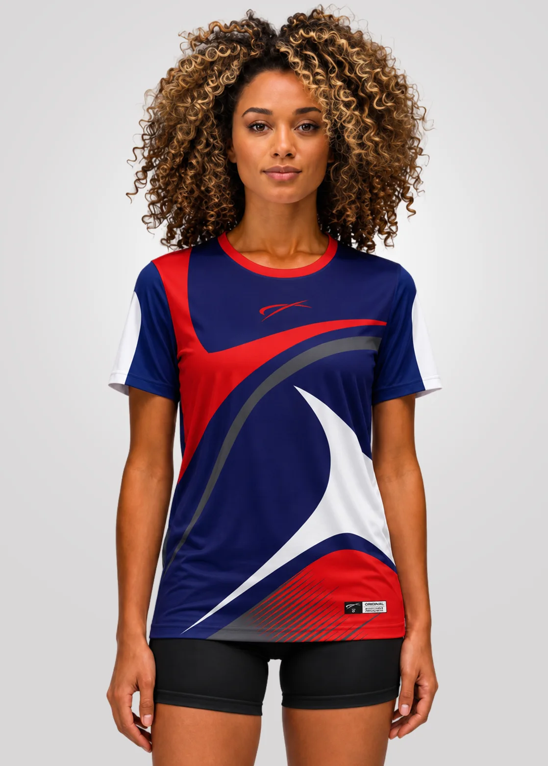 Camiseta Aeroflex Dry Fit Feminina Treino Proteção UV Motion Orbit - Branco