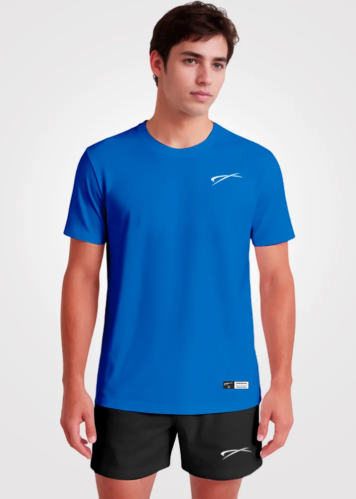 Camiseta Poliamida Furadinha Masculina Treino
