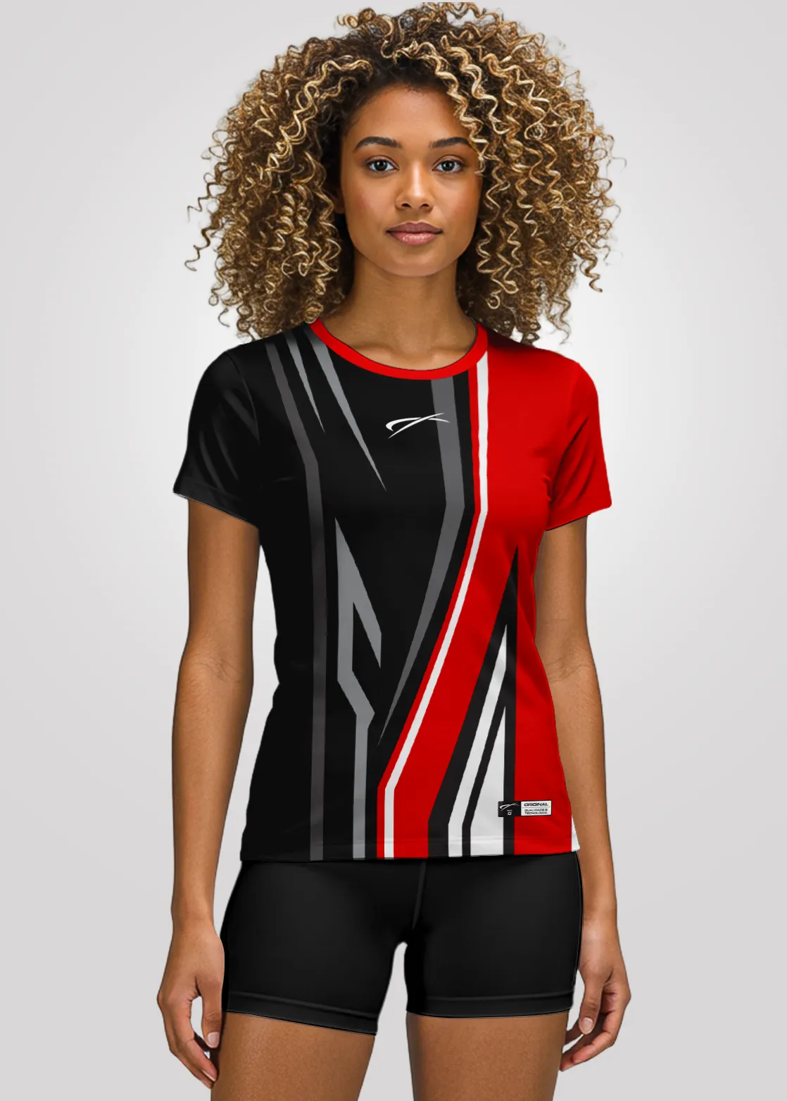 Camisa de Treino Unissex em Aeroflex - Vermelho