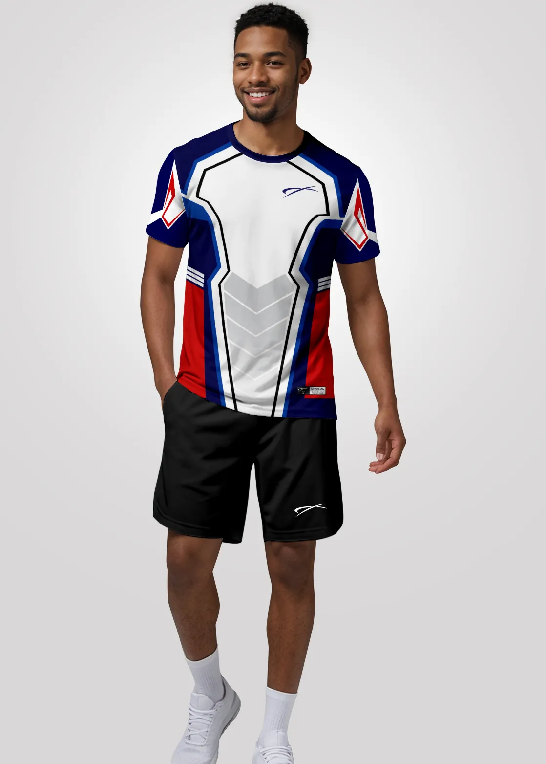 Camisa de Treino Unissex em Aeroflex - Branco