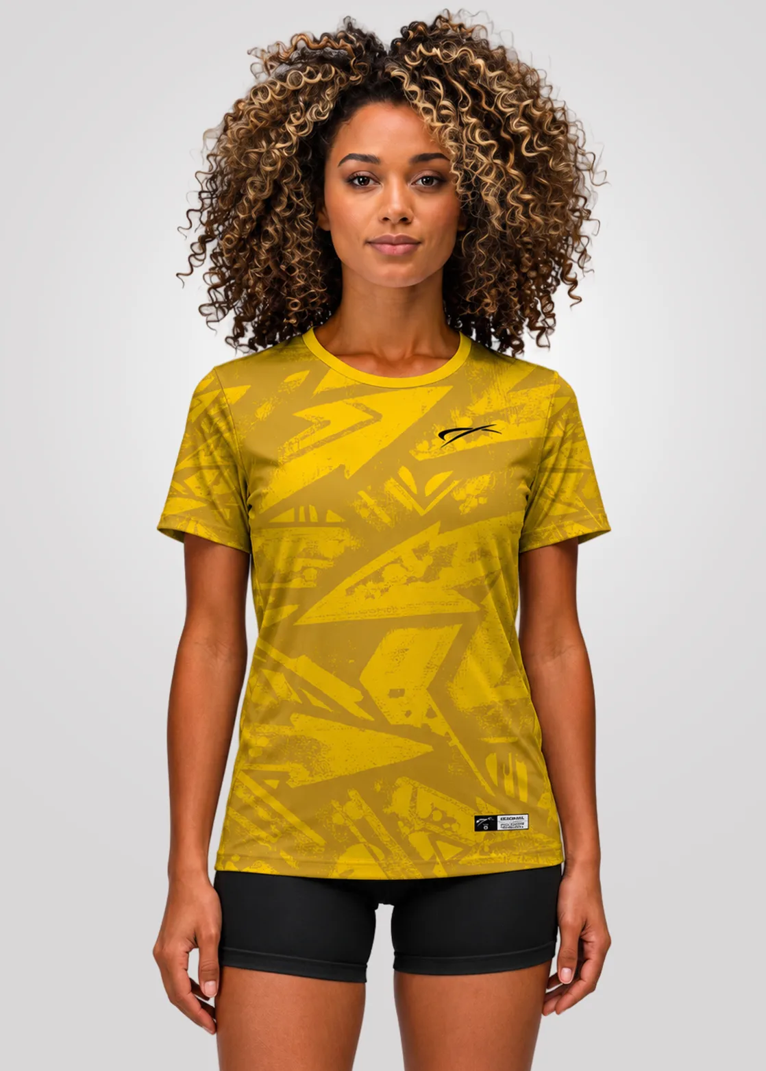 Camiseta Aeroflex Dry Fit Feminina Treino Proteção UV Pulse Energy - Branco