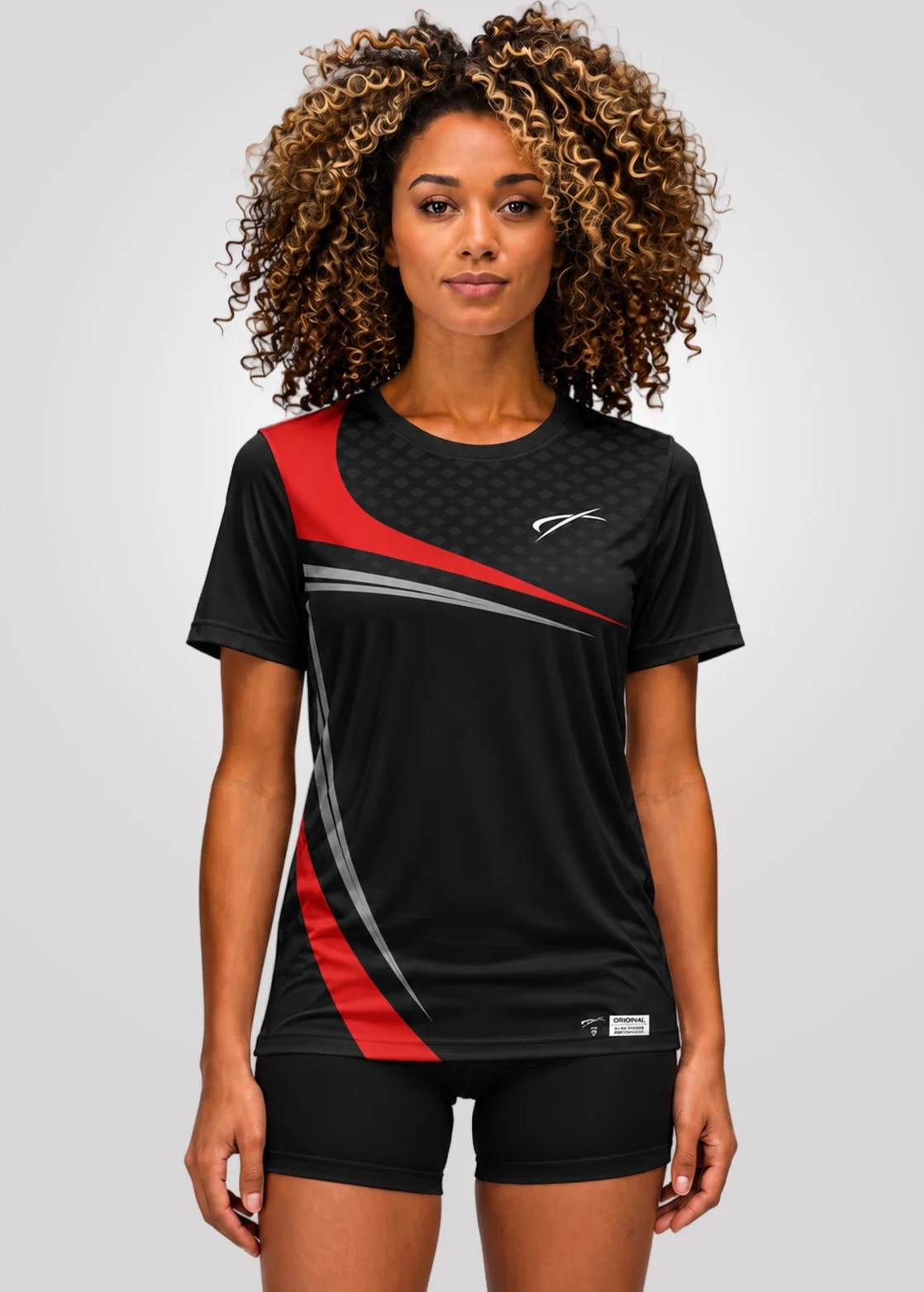 Camiseta Aeroflex Dry Fit Feminina Treino Proteção UV Velocity Strike - Branco