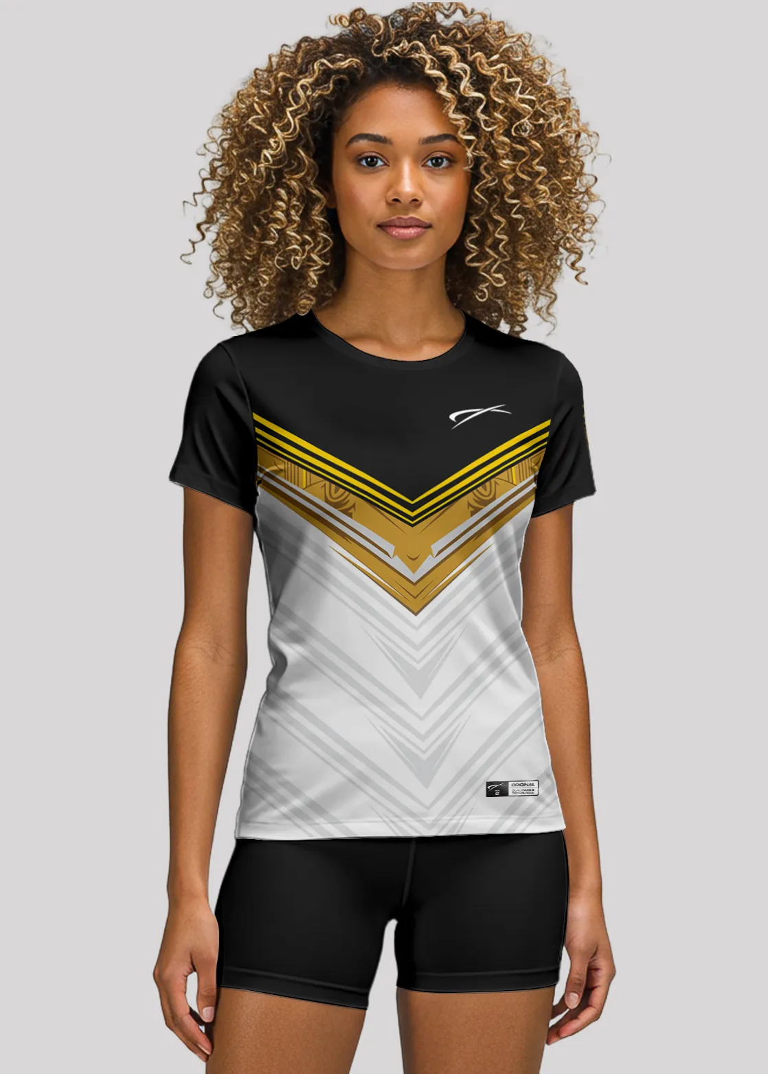 Camisa de Treino Unissex em Aeroflex - Branco