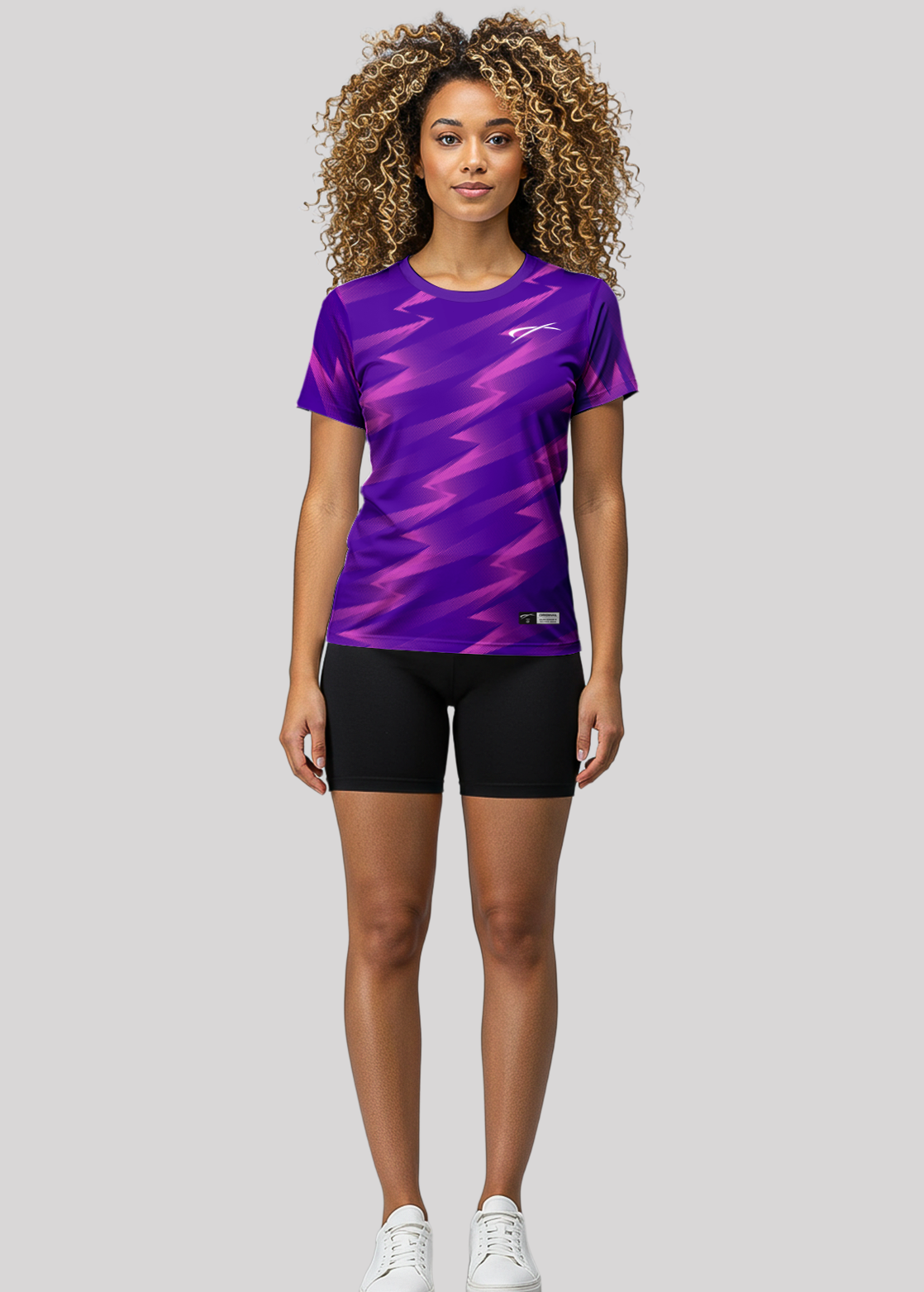 Camisa de Treino Unissex em Aeroflex - Rosa neon