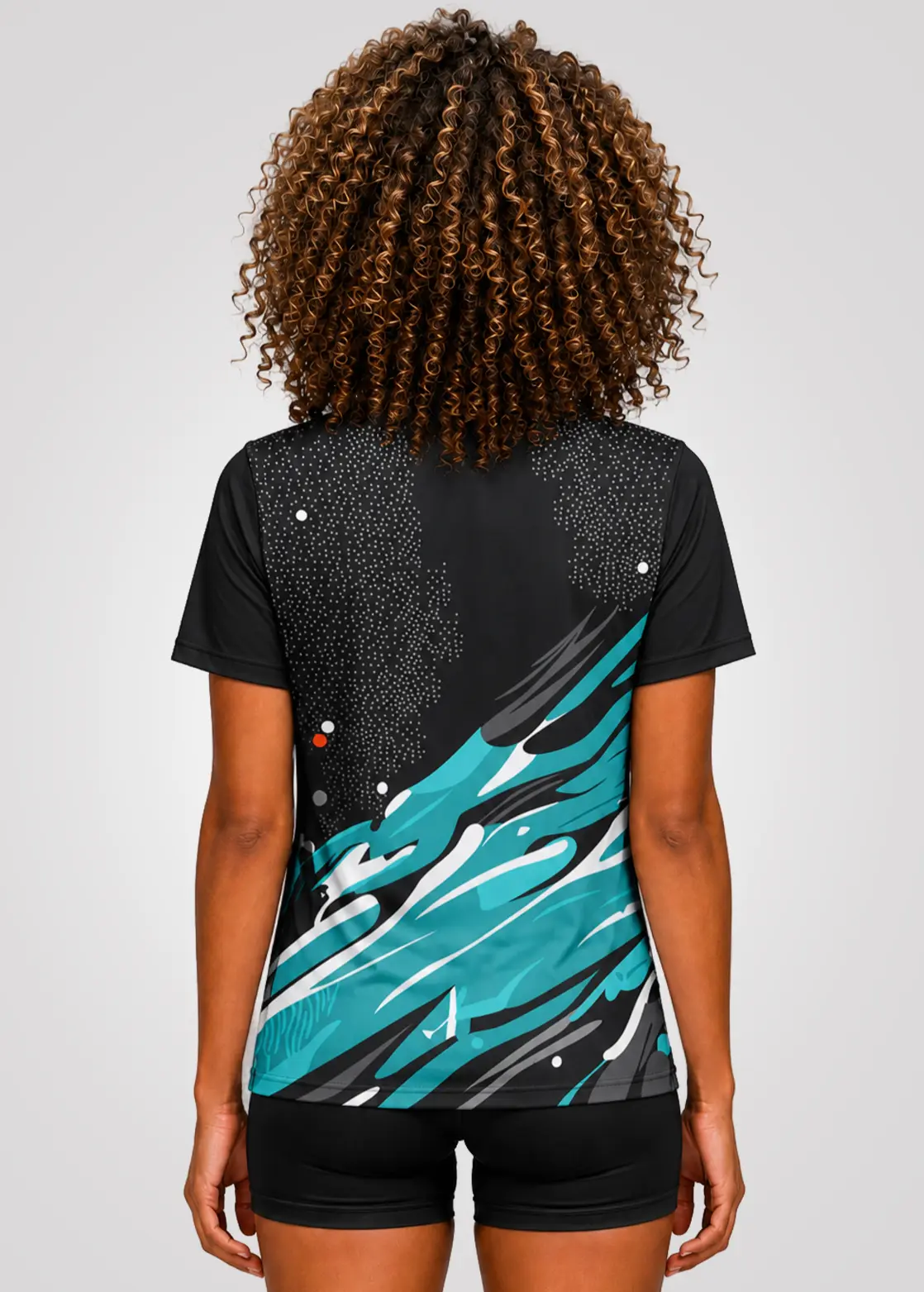 Camiseta Aeroflex Dry Fit Feminina Treino Proteção UV Storm Surge - Branco