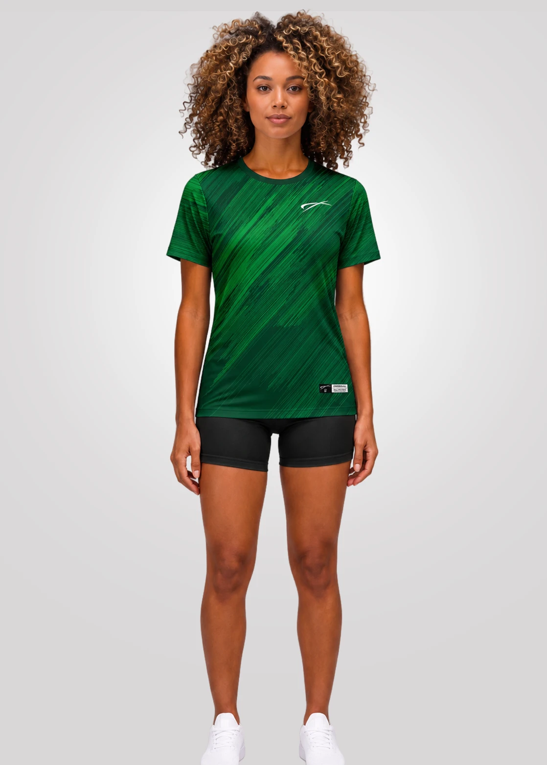 Camiseta Aeroflex Dry Fit Feminina Treino Proteção UV Motion Forest