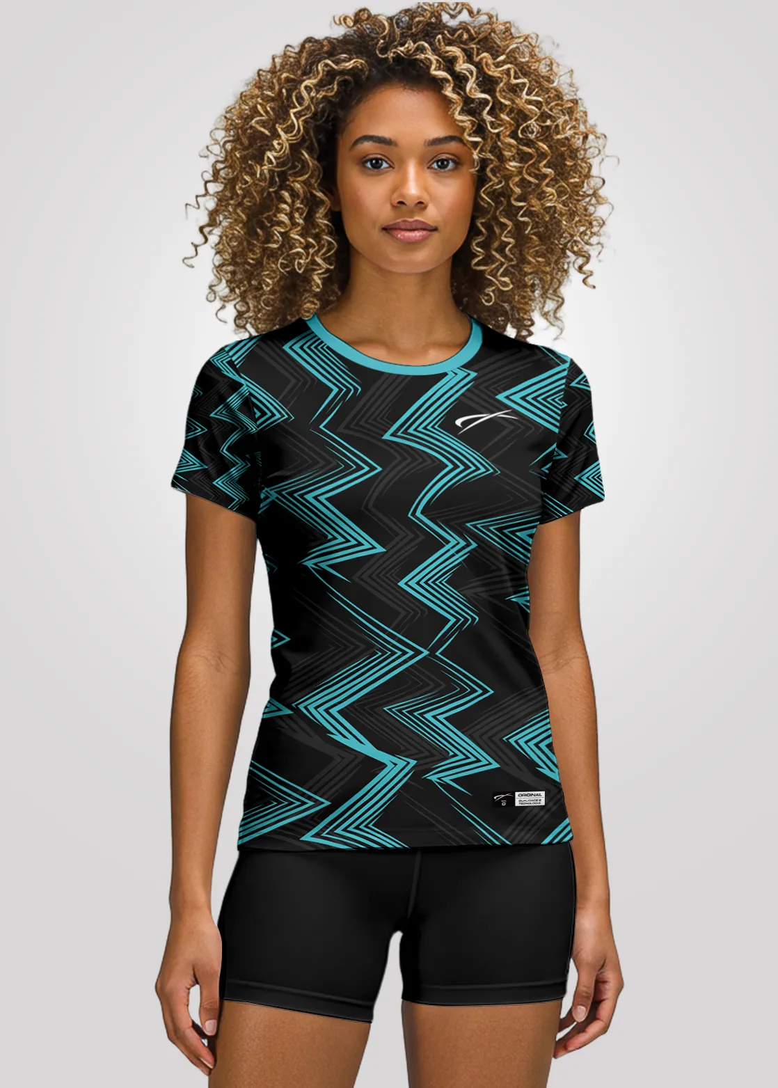 Camisa de Treino Unissex em Aeroflex - Preto