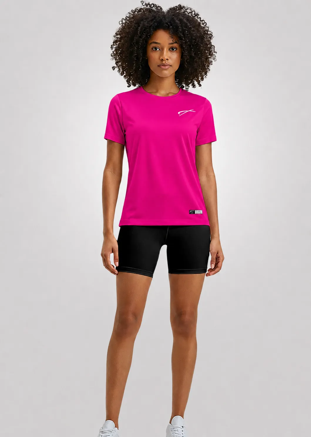 Camiseta Poliamida Crepe Feminina Treino