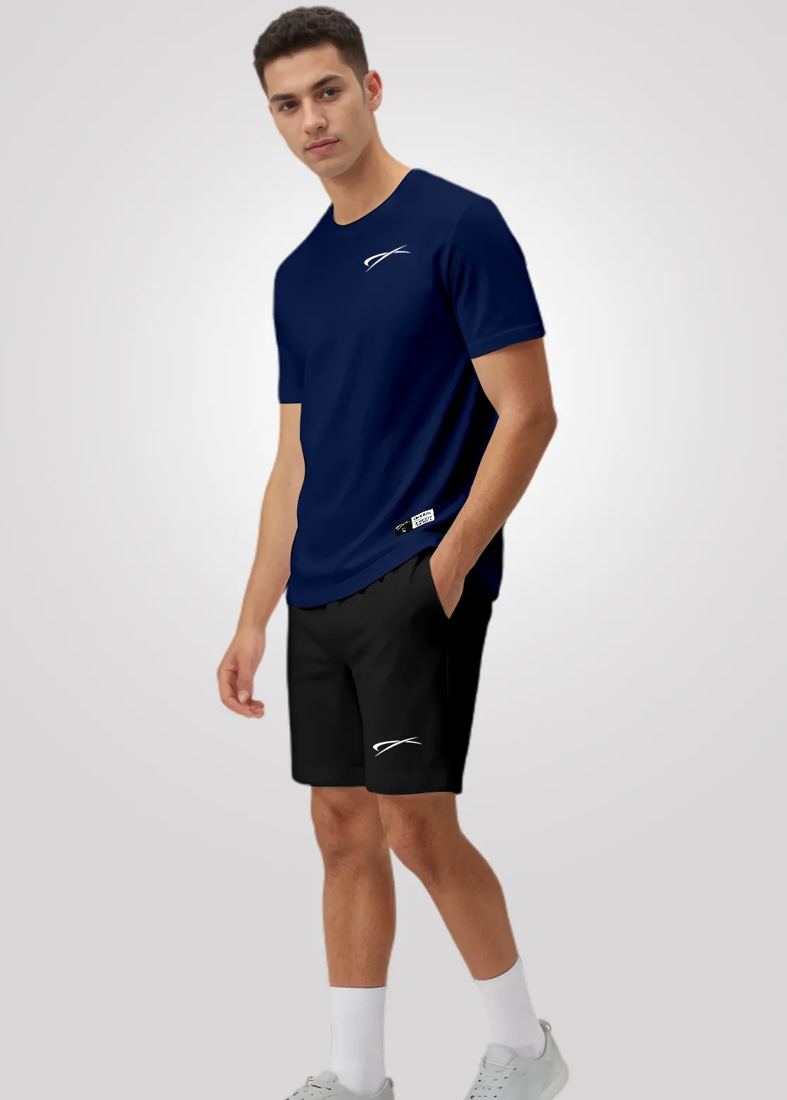 Camiseta Poliamida Crepe Masculina Treino