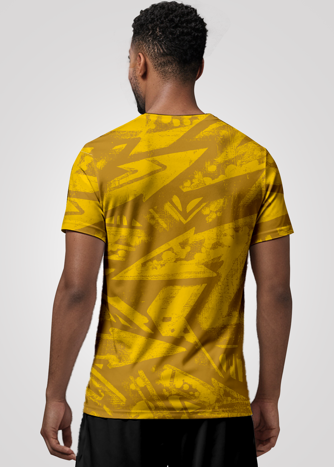 Camisa de Treino Unissex em Aeroflex - Amarelo