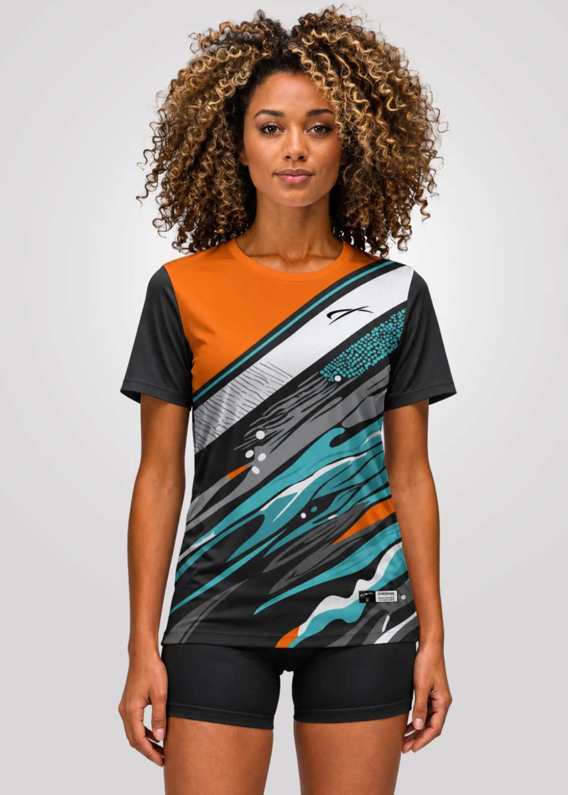 Camiseta Aeroflex Dry Fit Feminina Treino Proteção UV Storm Surge - Branco