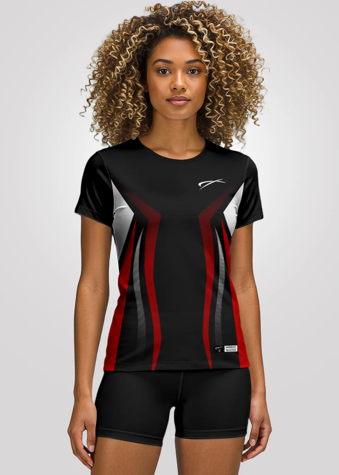 Camisa de Treino Unissex em Aeroflex - Laranja