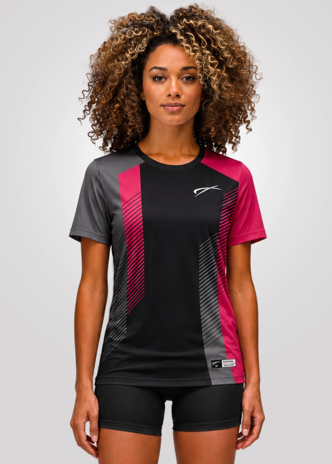 Camiseta Aeroflex Dry Fit Feminina Treino Proteção UV Velocity Fusion - Branco