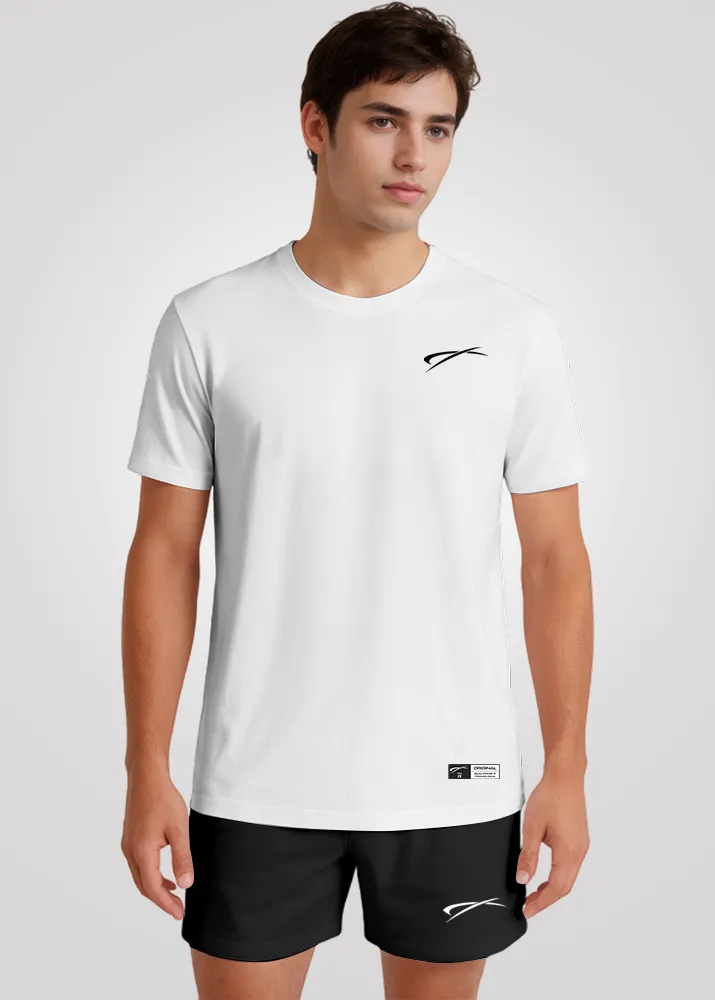 Camiseta Poliamida Furadinha Masculina Treino