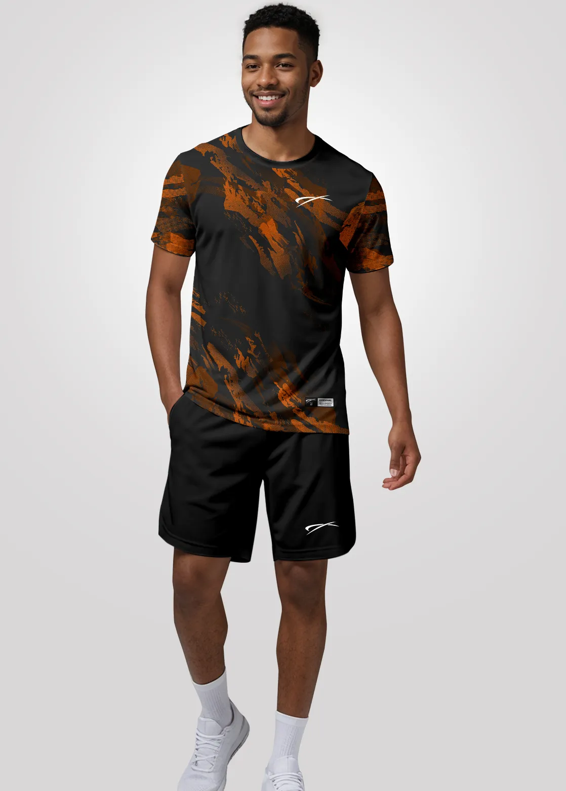 Camisa de Treino Unissex em Aeroflex - Preto