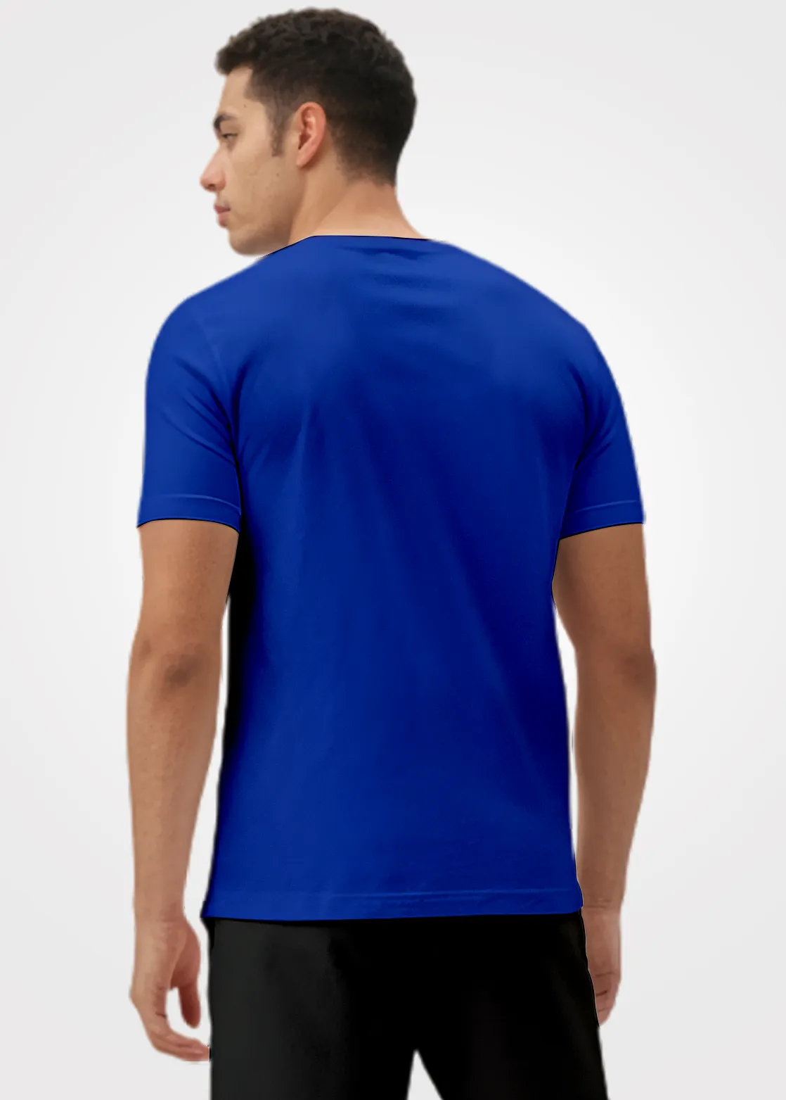 Camiseta Poliamida Crepe Masculina Treino - Azul Midnight