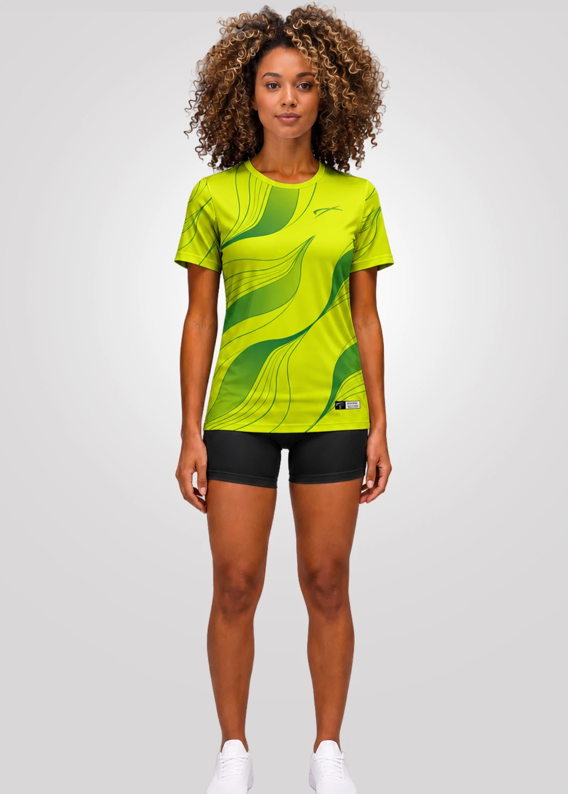 Camiseta Aeroflex Dry Fit Feminino Treino Proteção UV Motion Wave