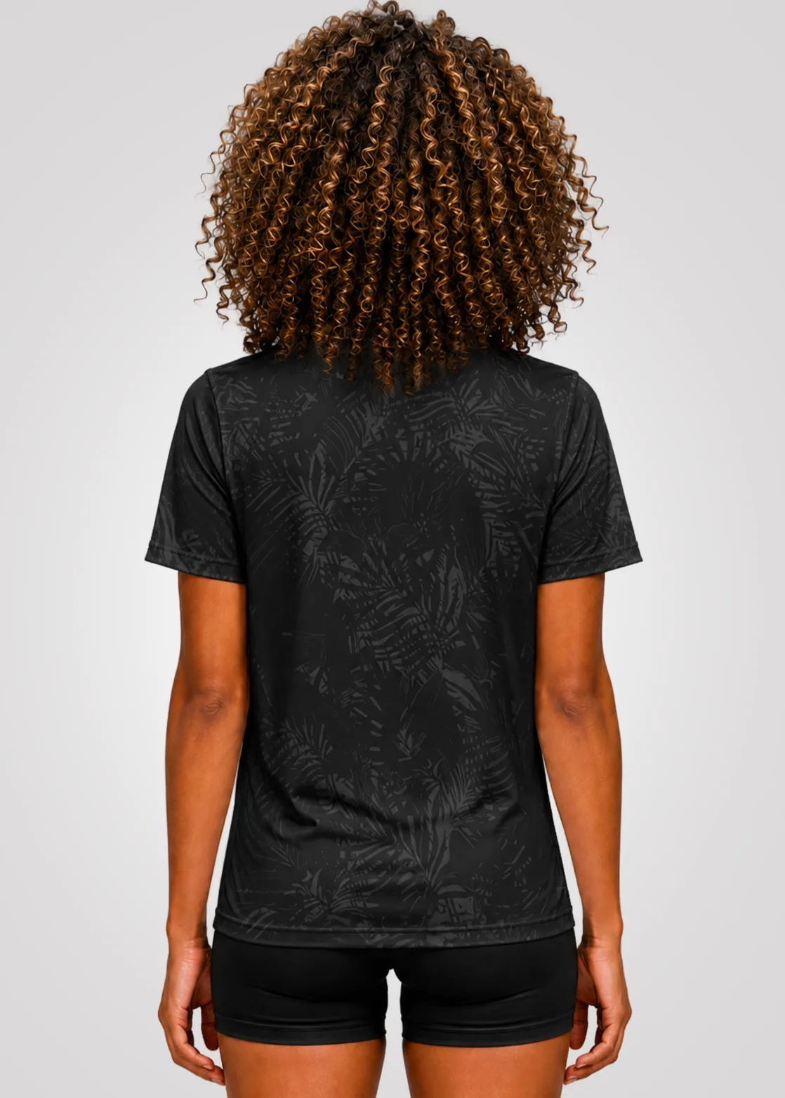 Camiseta Aeroflex Dry Fit Feminina Treino Proteção UV Phantom Noir - Branco