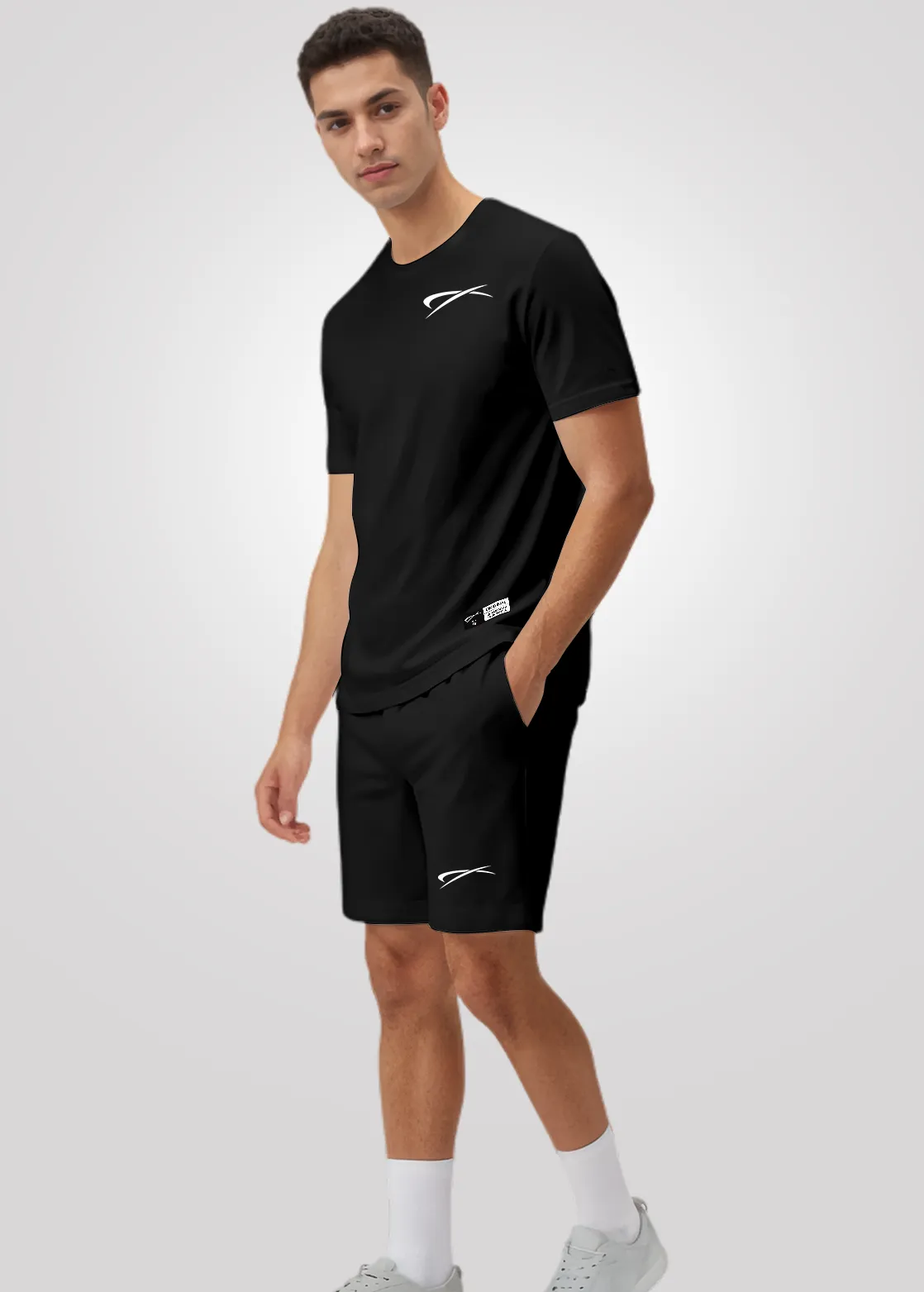Camiseta Poliamida Crepe Masculina Treino