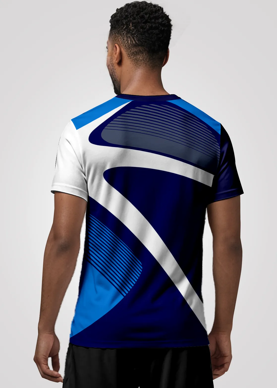 Camisa de Treino Unissex em Aeroflex - Azul escuro